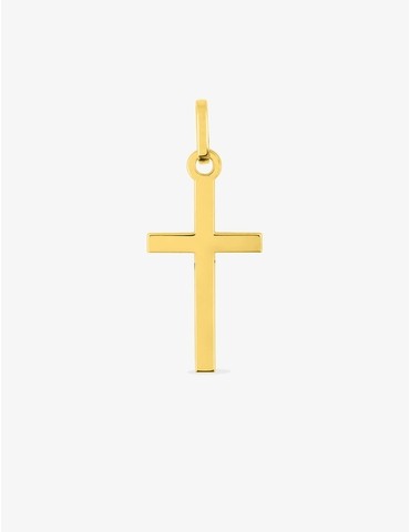 Pendentif croix en or jaune 375 ‰